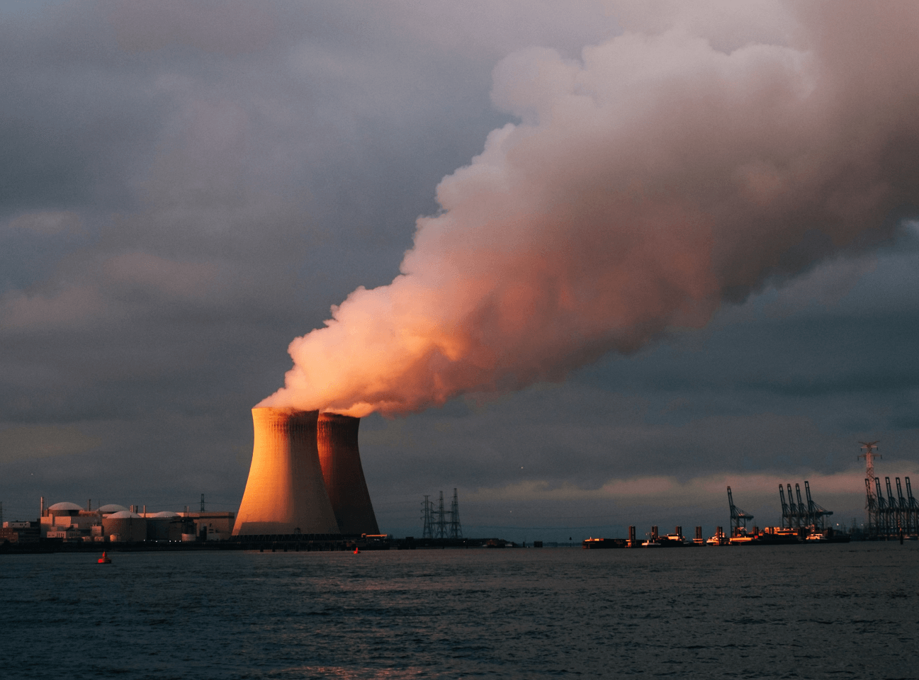 nuclear power stations