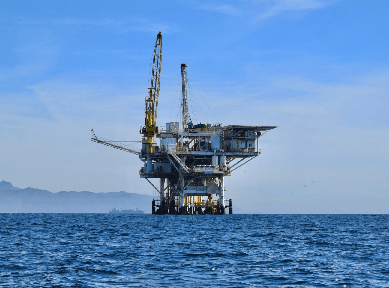 offshore oil rig