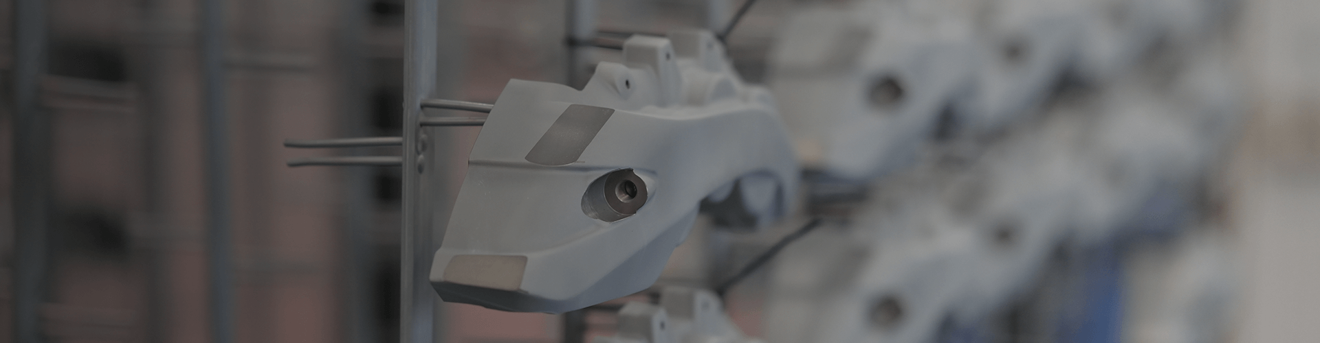 close up of anodising conversion