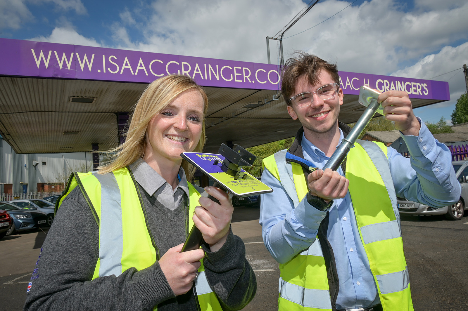 Rebecca Grainger and Corey Hammond