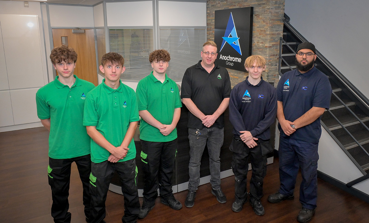 Anochrome kick-starts new apprenticeship programme